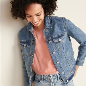Old Navy Women’s “Boyfriend” Blue Jean Jacket. SZ: MEDIUM.